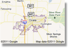OCALA MAP